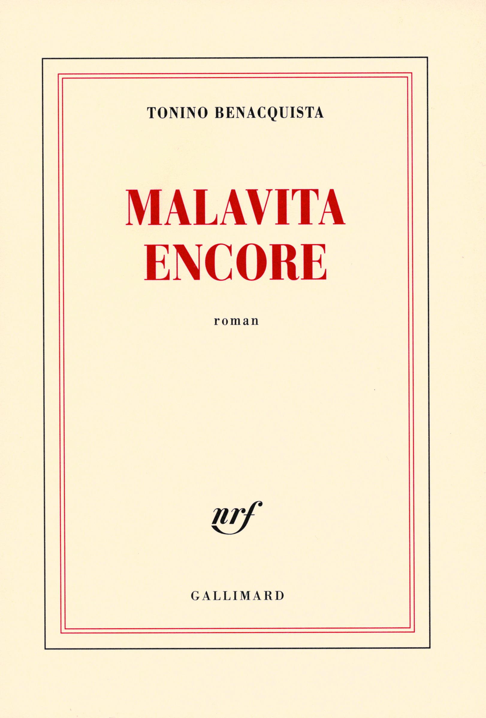 Amazon Fr Malavita Encore Benacquista Tonino Livres