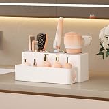Lifewit Hair Tool Organizer, 3 Heat-Resistant Cups, White, 30cm view 2