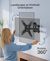 TV Wall Mount 13-42 inch Tilt Swivel Up to 20 kg VESA 200x200 view 3