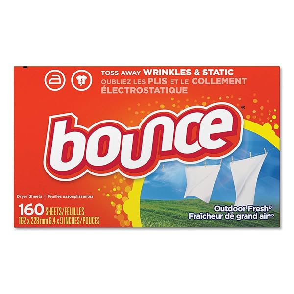 BOUNCE BOX OUTDOOR FRESH DRYER SHEETS 160 PACK