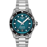 Tissot Seastar 1000, Swiss Powermatic 80, 40mm, Green Dial, Unisex Watch