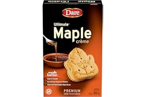 Dare Ultimate Maple Cr��me - Crunchy Sandwich Cookies with Real Maple Syrup 300g Unit Pack