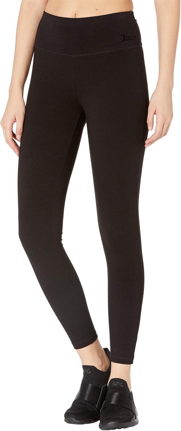 Juicy Couture Women's Essential High Waisted Cotton Legging at Amazon