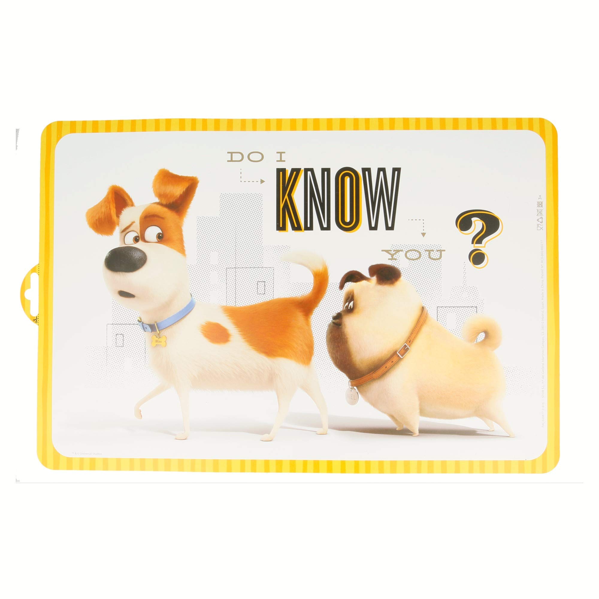 Stor - The Secret Life Of Pets 84319 - Placemat