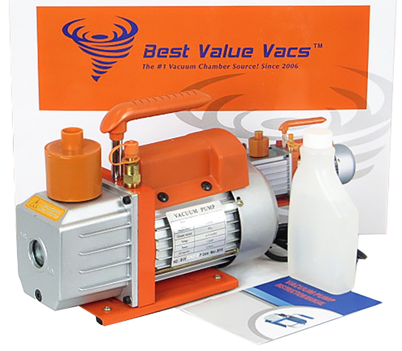 BVV 5-Foot HVAC Vacuum Hose With 1/4-Inch Swivel Fittings – Flexible ...