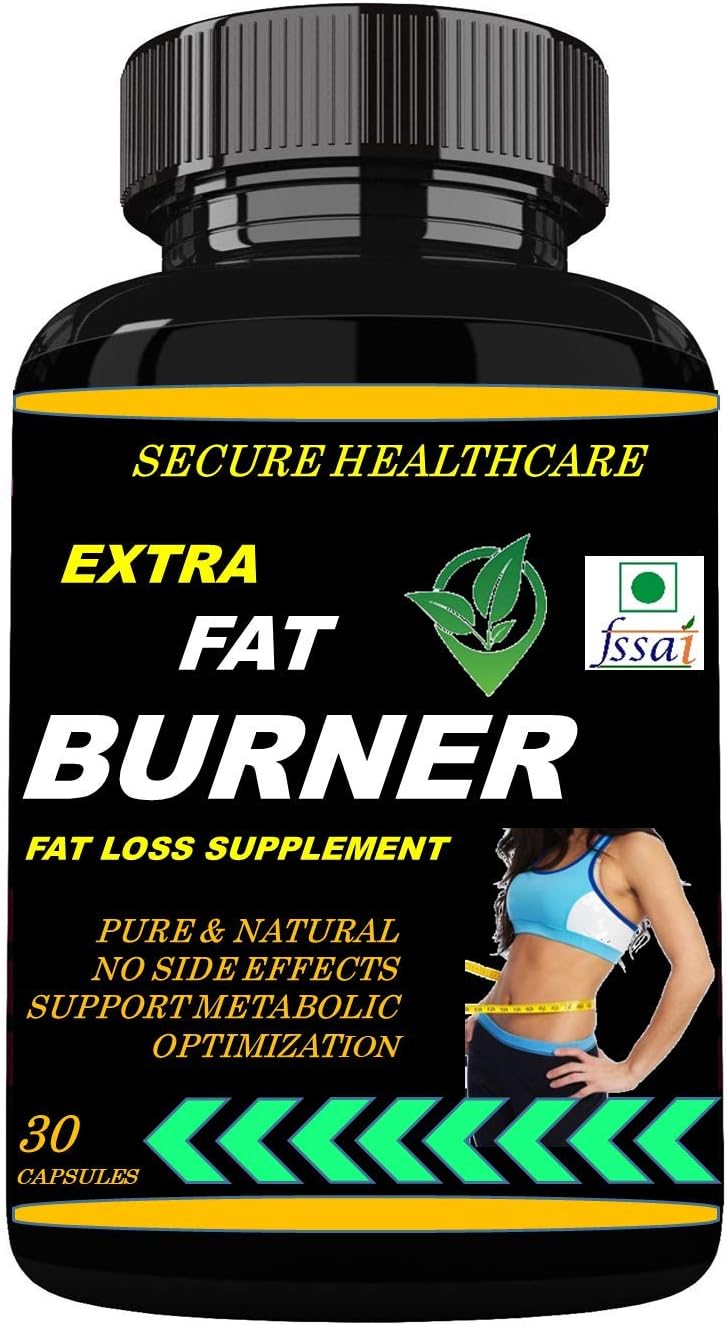 Secure Healthcare Extra Fat Burner For Fat Loss (30 Capsule) Pack Of 1