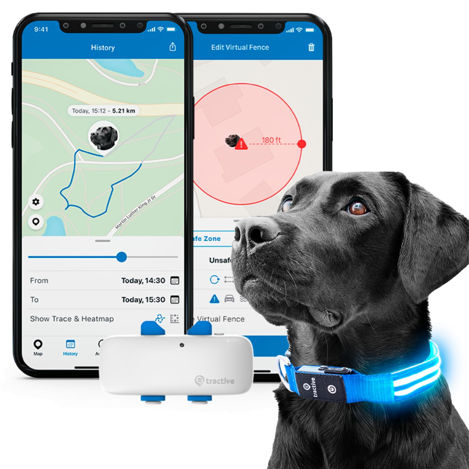 Tractive Gps Dog Tracker Tractive GPS Tracker For Dogs With