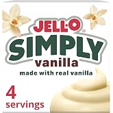 Jell-O Simply Vanilla Flavored Instant Pudding &amp; Pie Filling Mix, 3.4 oz Box