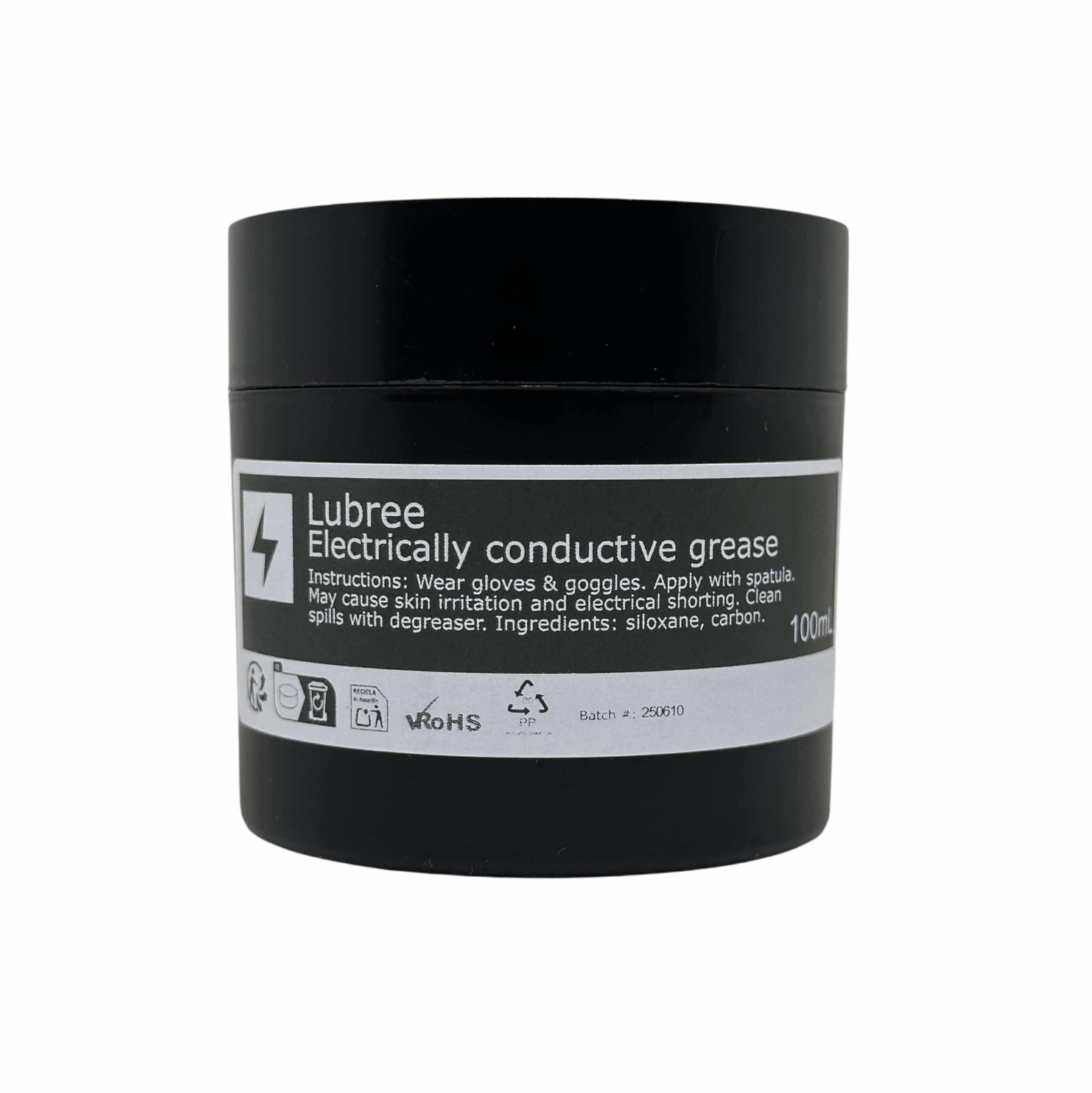 Lubree — Electrically conductive grease for improving electrical connections and earth bonding (100mL)