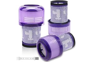 KAULOLADO V12 Cordless Vacuum Filter Compatible with Dyson V12 Detect Slim, Removable and Washable V12 Replacement Filter, Part No.971517-01