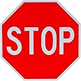 Municipal Supply and Sign Co 24 x 24 Stop Sign - Street Road Sign with 3M High Intensity Prismatic Reflective Sheeting - Genuine, Long-Lasting Signage Backed by a 10-Year Warranty