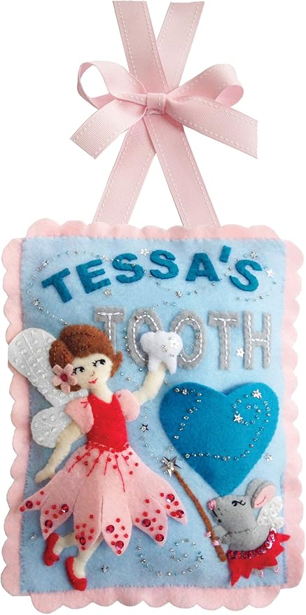 Amazon Com Tooth Fairy Pillow Felt Applique Kit