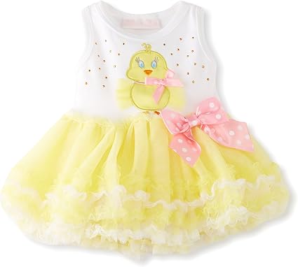 yellow newborn dress