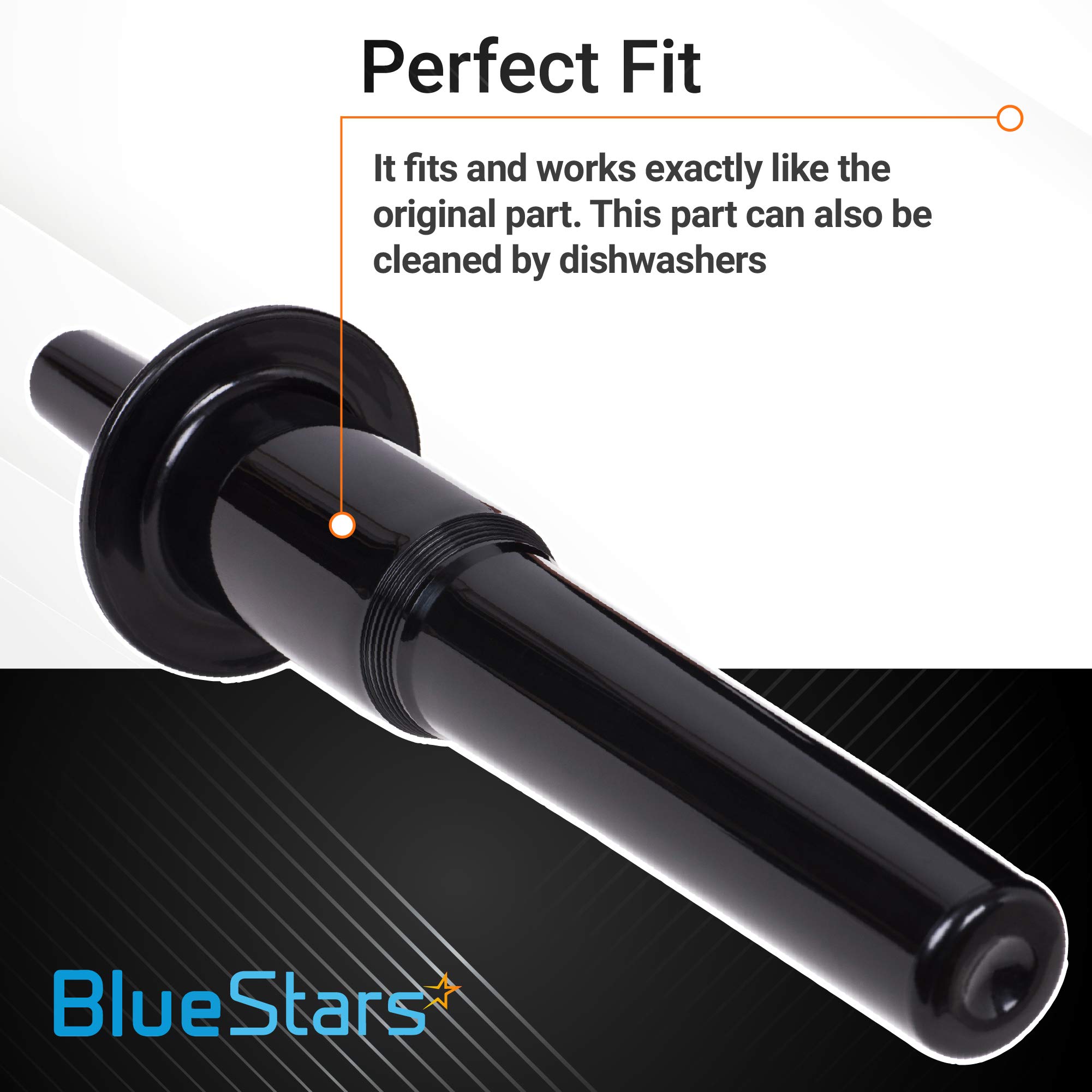 BlueStars 2-Pack Ultra Durable Blender Tamper Tool - Compatible with Vitamix Accessories Blenders Standard 64 oz Containers