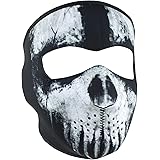 Zanheadgear® Full Mask Neoprene Skull Ghost