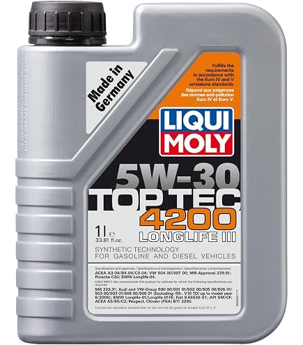 Amazon.com: Liqui Moly TOP TEC 4200 5W30 20L : Automotive