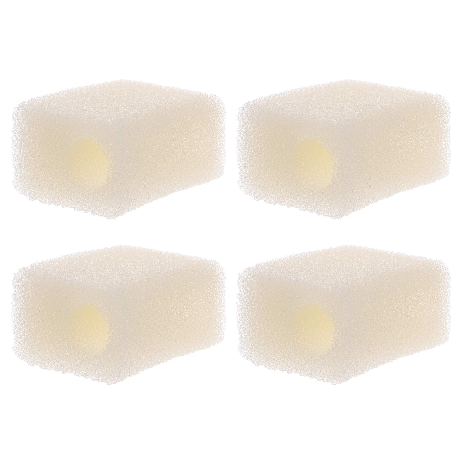 VILLCASE 4pcs Internal Fish Tank Filter Sponges Aquarium Replacement Sponge Filter Tools- Aquarium Supplies