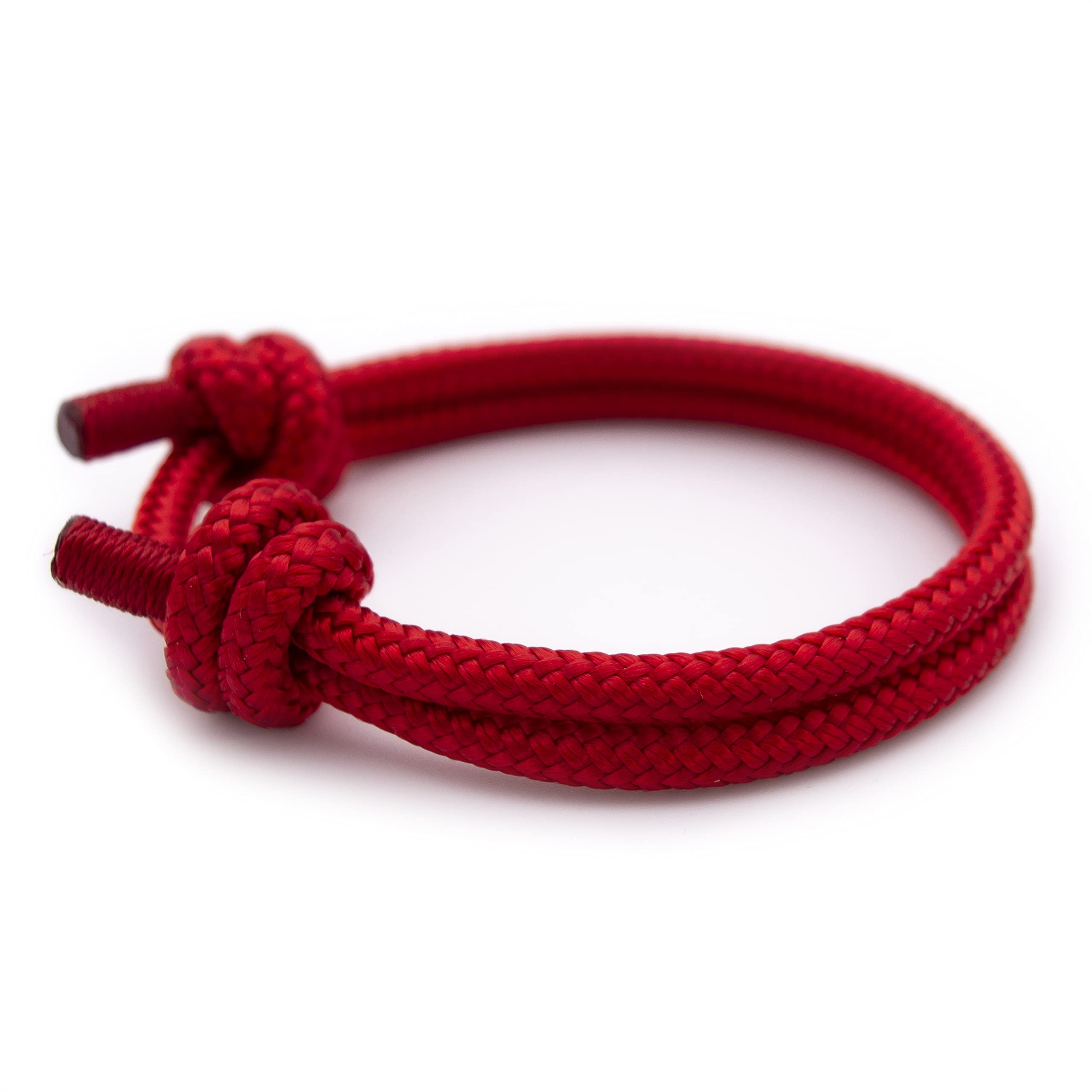 Wind Passion Nautical Braided Red Mono Rope Cord Men, Women Bracelet