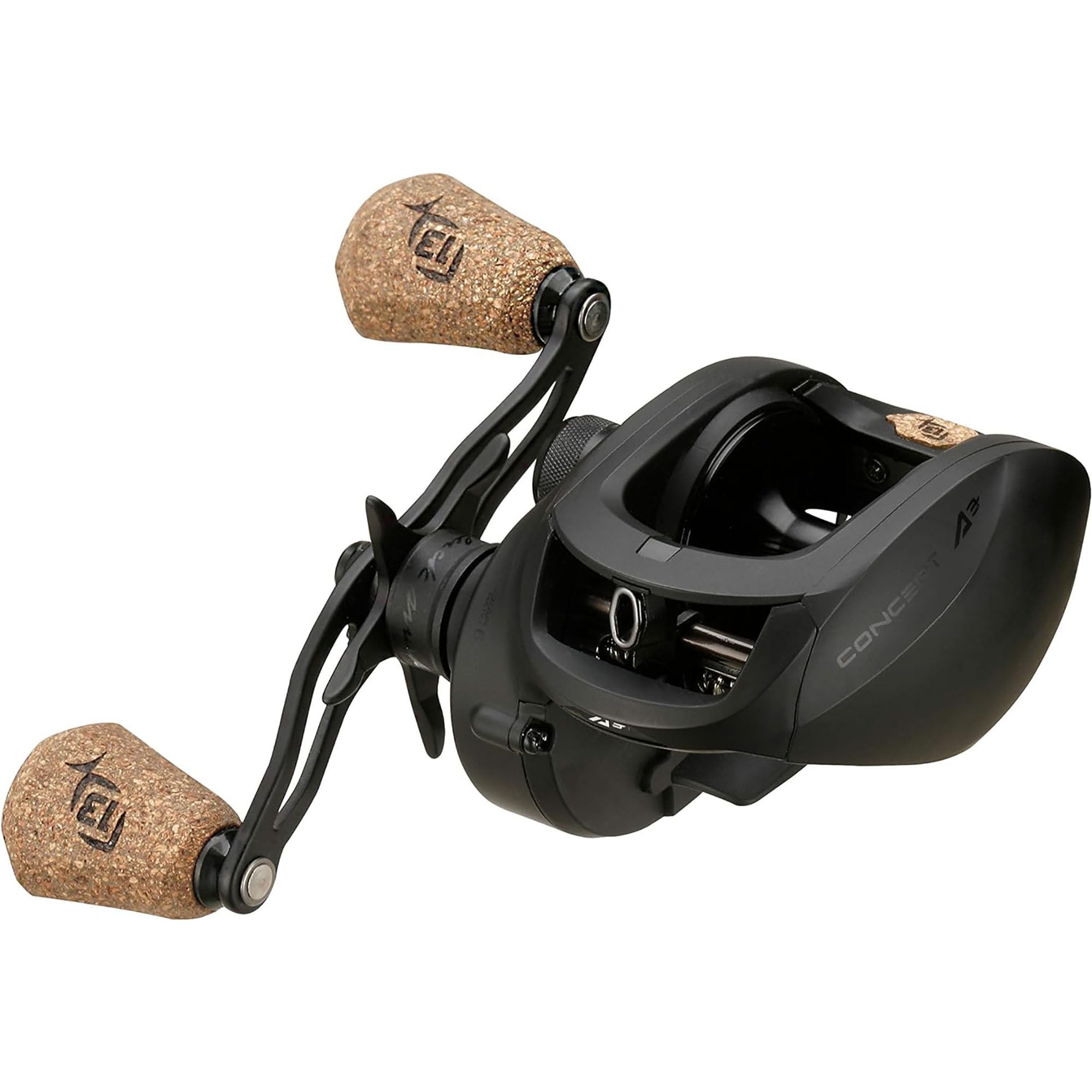 13 FISHING - Concept A3 - Baitcast Reels, Black