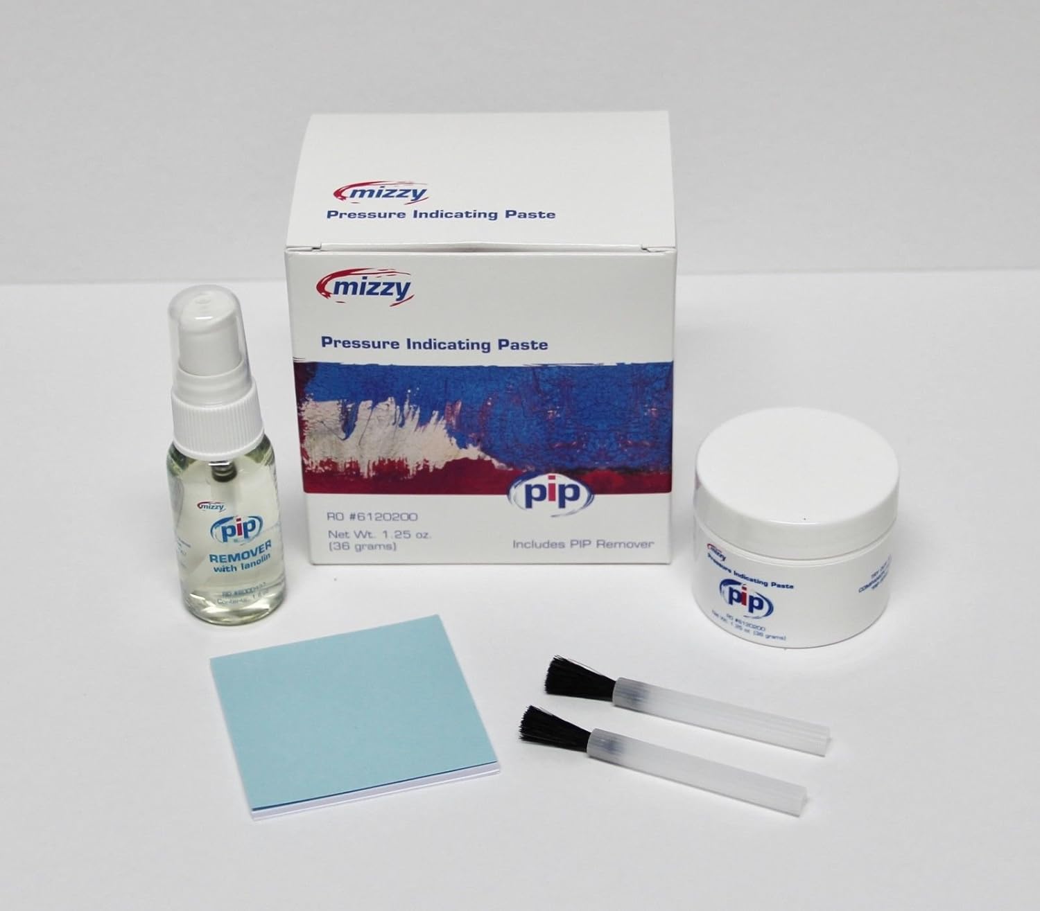 PIP Mizzy 1.25 oz. Jar. White Silicone Pressure Indicator