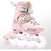 SWAY Adjustable Inline Skates for Kids, Teens and Adults, All Wheels Light Up High Performance Roller Skates for Boys and Girls Ideal for Roller Skate