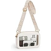 BS-VOG Clear Bag for Stadium Events, Clear Purse for Women, Stadium Approved Crossbody Handbag for Concerts Sports Fans