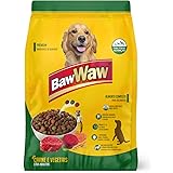 Ração Baw Waw para cães sabor carne e vegetais, 15kg
