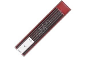 Koh-i-noor 2.0 mm Graphite Leads for Technical Drawing and Retouching, 4190 10H