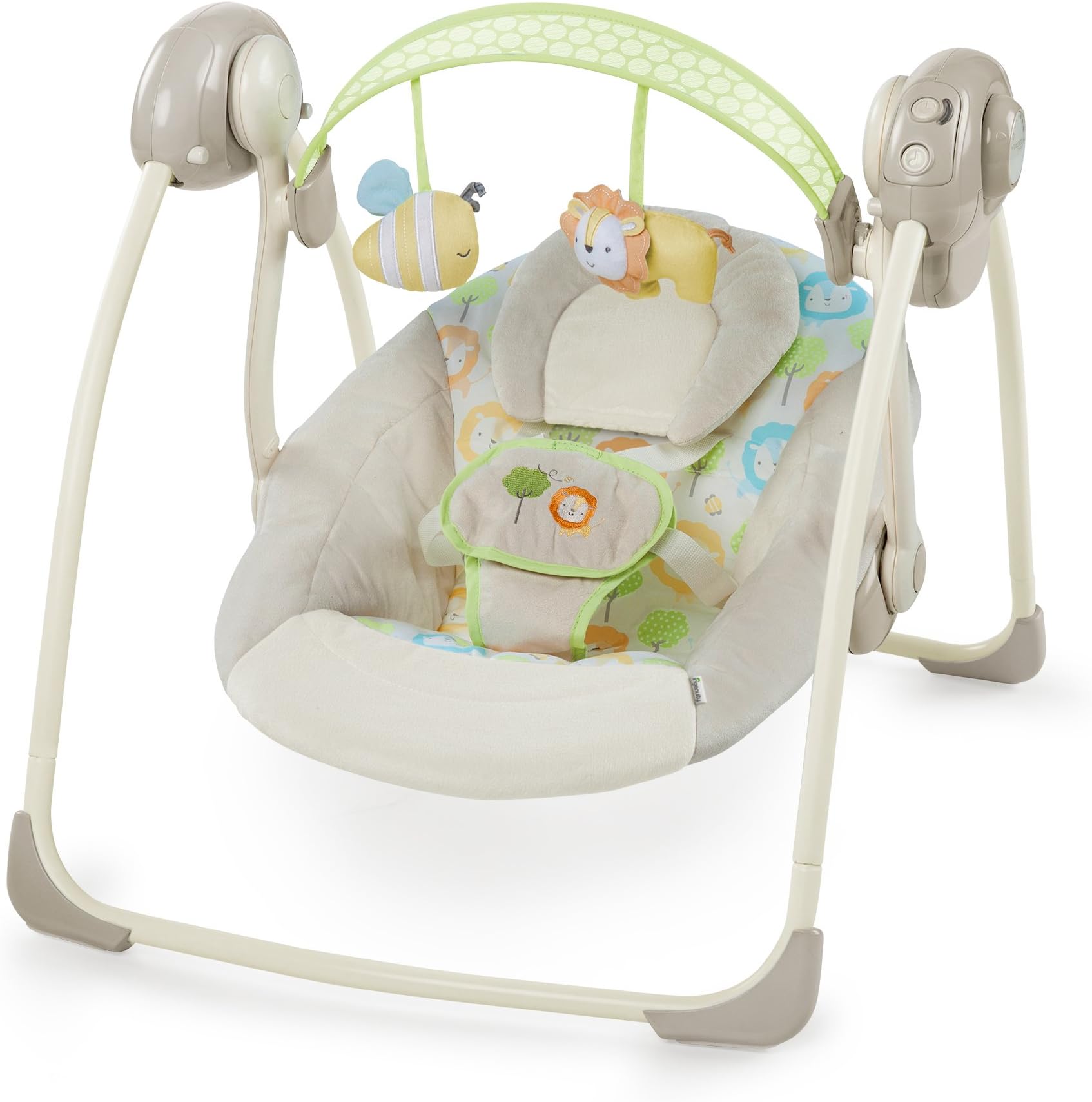 Ingenuity Soothe 'n Delight Portable Swing, Sunny Snuggles