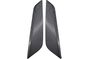 TQPONLY Car Front Side Fender Vents Trim,Left Driver & Right Passenger Side Compatible with 2017-2023 BMW 5 Series Sedan G30 530e 530i 540d 540i M550i xDrive Body Side Air Outlet Intake Cover (Carbon Fiber)