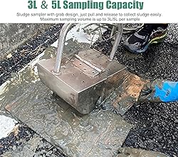 3L / 5L Mud Sampling Grab/Lake Bottom Sampler, 304