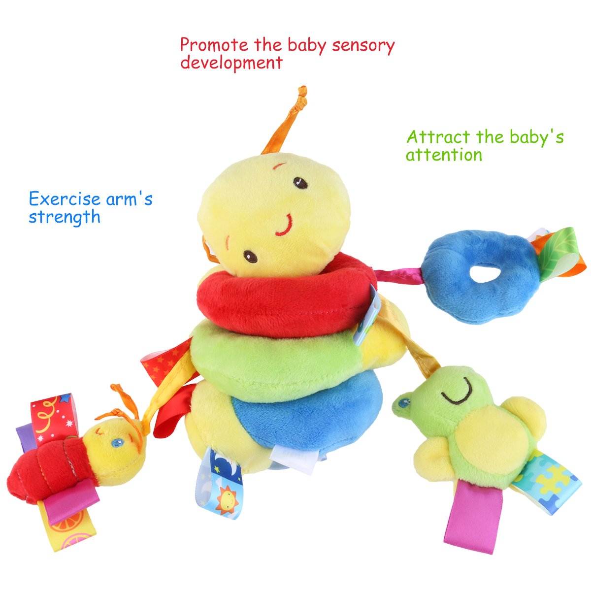 baby spiral pram toy
