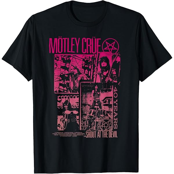 Amazon.com: Mötley Crüe – Punk Flyer T-Shirt : Clothing, Shoes \u0026 Jewelry