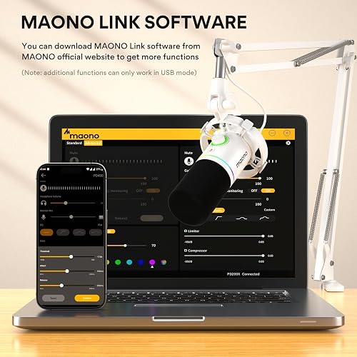 MAONO XLR/USB Dynamic Microphone & Gaming Mixer Kit – For Streaming, Podcasting, Gaming