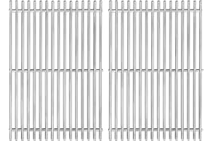 7638 Stainless Steel Grill Grates Replacement Part for Weber Spirit E-310 E-320 S-310 300 Series,Spirit II E-310 SP320 Spirit