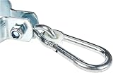 Connex DY270535 100mm Galvanised Swing Hook with Cuff Snap Hooks view 3