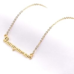 Womens Necklaces I Love You Mom Letter Necklaces