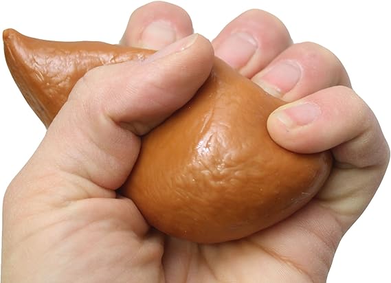 poo stress ball