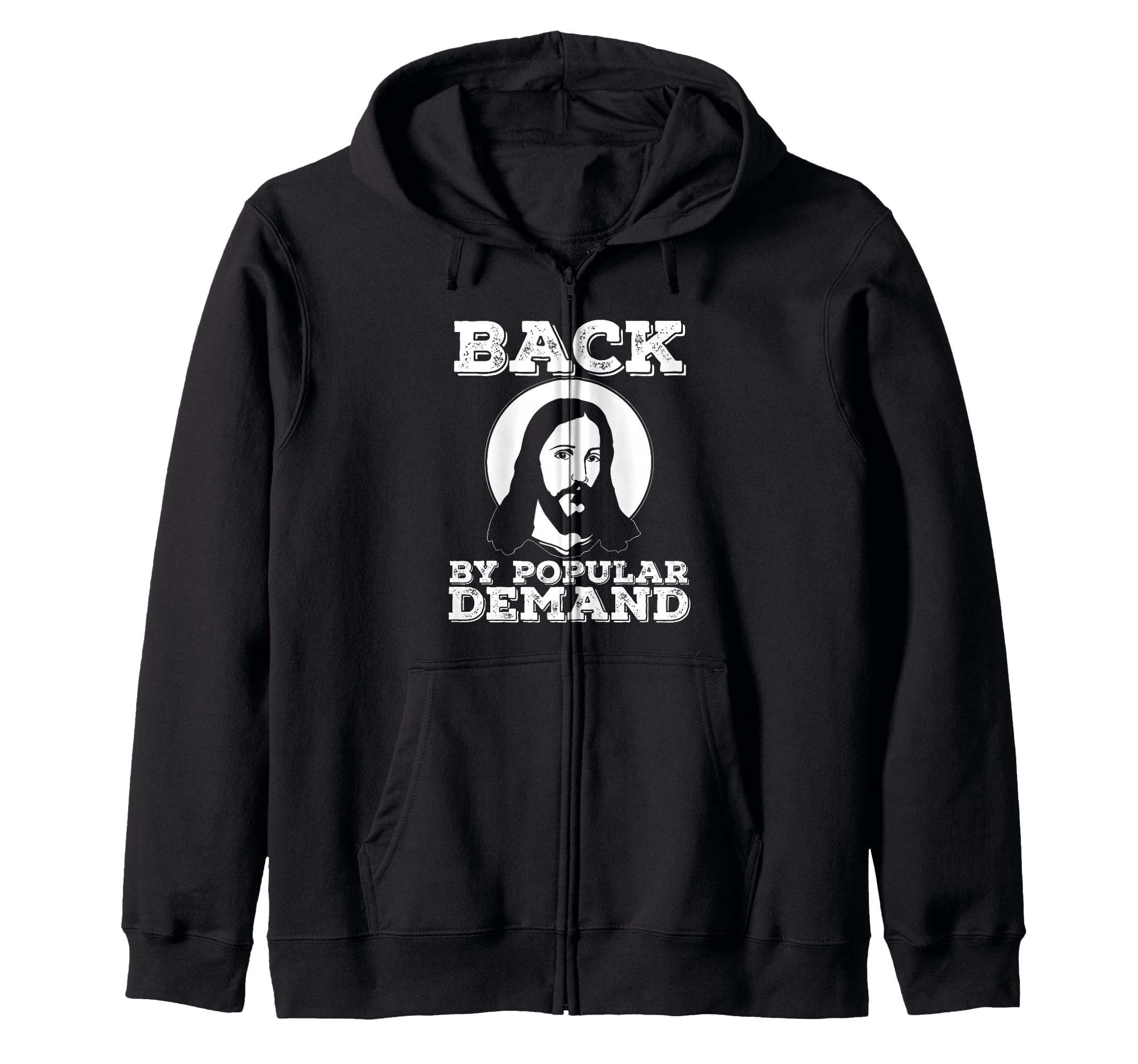 BACK BY POPULAR DEMAND Funny Jesus Christ Easter Meme Zip Hoodie