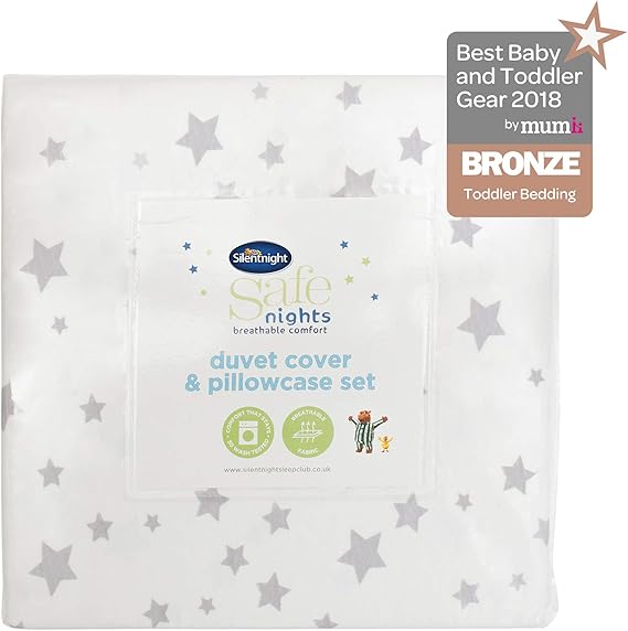 silentnight safe nights cot bed duvet
