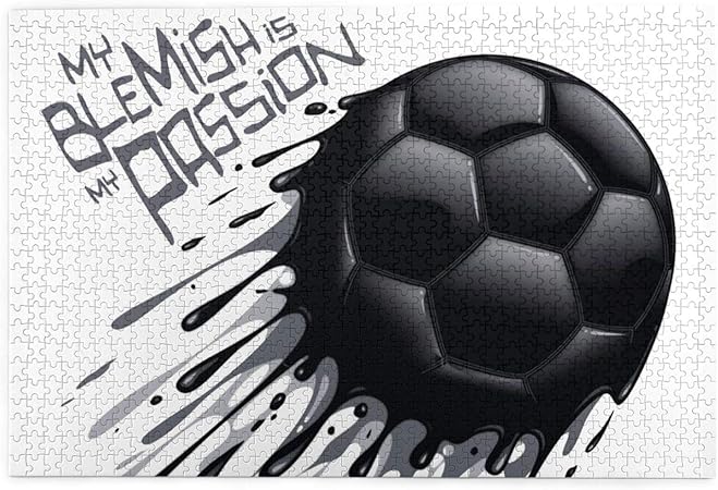 Amazon Co Jp My Blemish Is My Passion サッカー インク アイデア ジグソーパズル 木製パズル Jigsaw Puzzle おもちゃ 1000ピース 学生 子供 大人 教育玩具 脳トレ 減圧 娯楽 レジャーゲーム 絵画 壁飾り 贈り物 初心者向け 人気 Generic