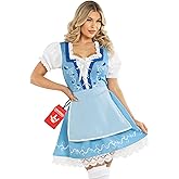 Morph Oktoberfest Costumes Womens German Costume - Oktoberfest Outfits Women - Dirndl Costume Womens - Dirndl Dresses Women