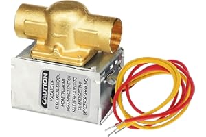 WIRELEL V8043E1012 Motorized Zone Valve for Honeywell, 3/4 Sweat Connection, Replaces V8043F1093 40003916-048/U Replaces Head Actuator, for Failed Honeywell Zone Valve for Heating Loop System,2-way4-Wire 24V