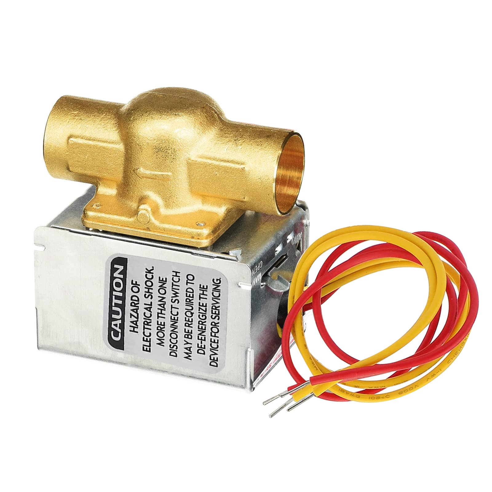 Photo 1 of V8043E1012 Motorized Zone Valve for Honeywell, 3/4 Sweat Connection, Replaces V8043F1093 40003916-048/U Replaces Head Actuator, for Failed Honeywell Zone Valve for Heating Loop System,2-way4-Wire 24V