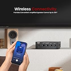 Pyle 60W Compact Mini Home Power Amplifier