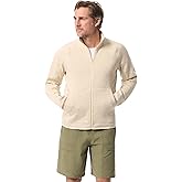 BASS OUTDOOR mens Full Zip Front Long Sleeve Fleece Sweater Jacket Standard