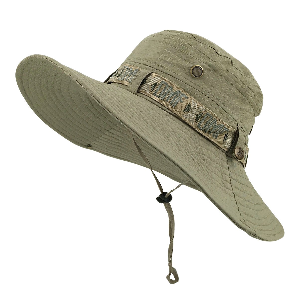 Photo 1 of LETHMIK Fishing Sun Boonie Hat Waterproof Summer UV Protection Safari Cap Outdoor Hunting Hat