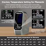 Creality Space PI Filament Dryer 1kg 1.75/2.85mm 360° Hot Air 110W PTC view 5
