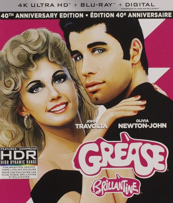 Grease [Bluray] Amazon.ca DVD