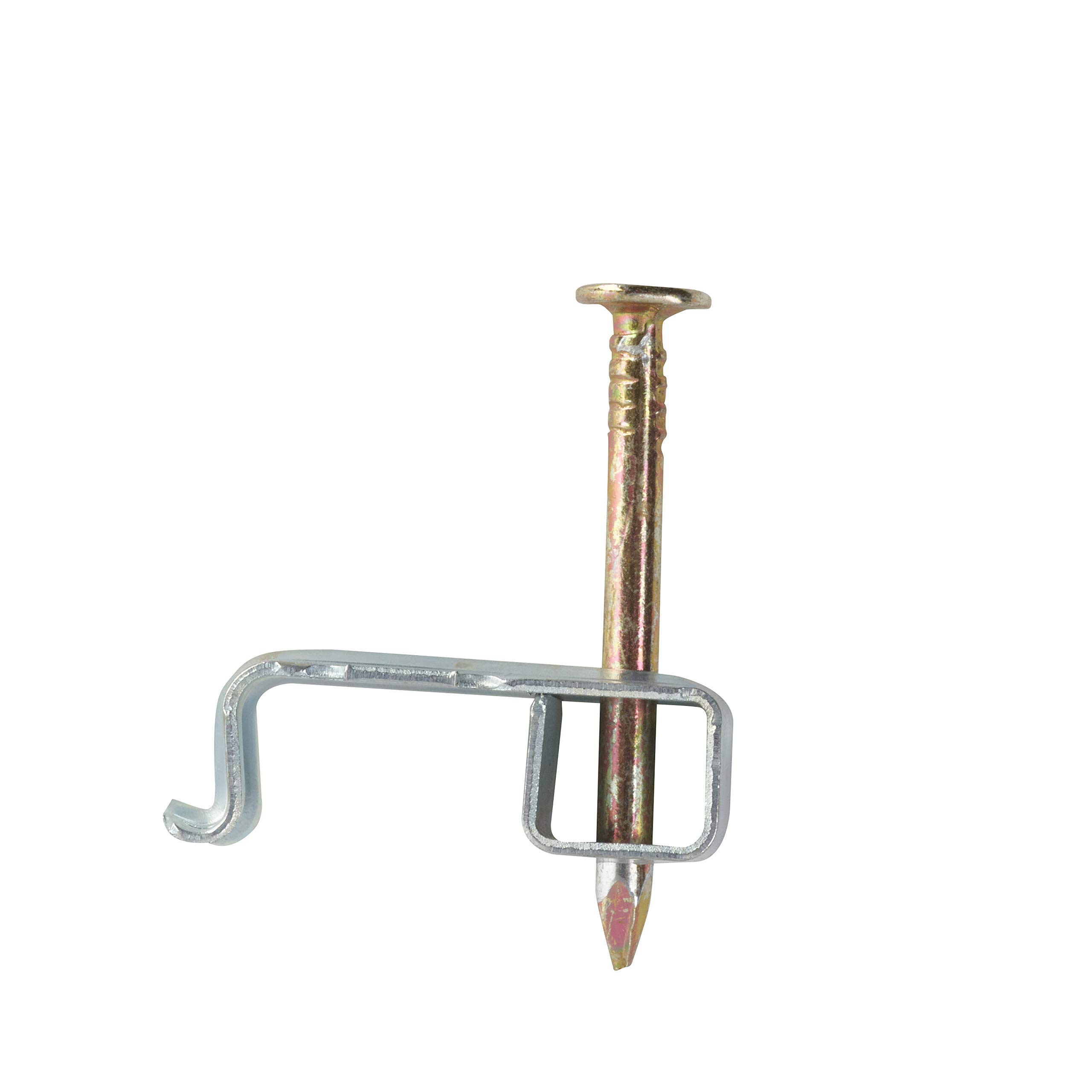 Schneider Electric Thorsman - Fire Cable Clips, Size 1 (1-2.5mm), 18th Edition Compliant, Fire Resistant Steel, Twin & Earth, ISM99955, Pack of 100